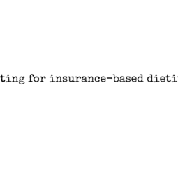 marketing for insurance-based dietitians