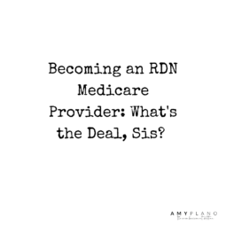 RDN Medicare Provider